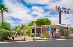 Contact page - Arizona West RV Park office